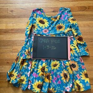 Little Sleepies sunflower dress